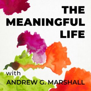 Photo of The Meaningful Life book cover by Andrew G. Marshall, featured doc martin